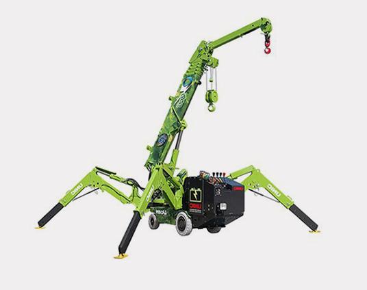 Spin hijskraan Unic URW-Eco-295