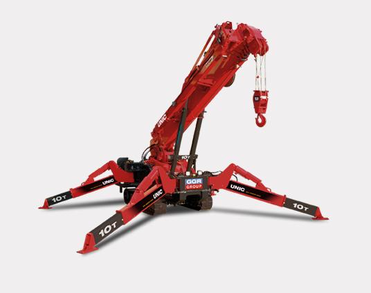 Spin hijskraan Unic URW-1006