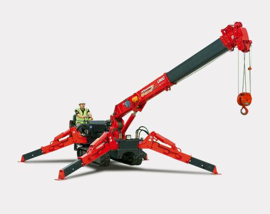 Spin hijskraan Unic URW-376